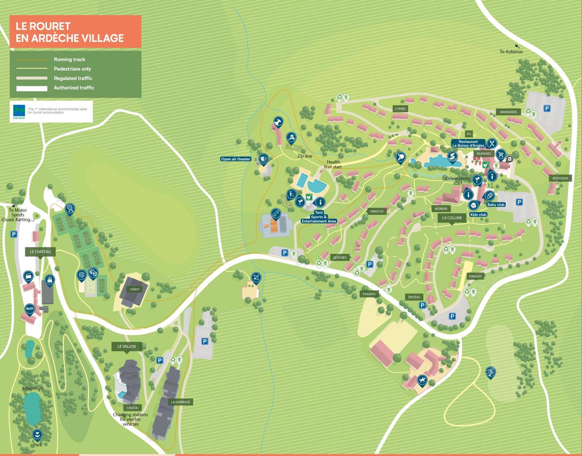 Village Pierre & Vacances Le Rouret Grospierres Exteriör bild